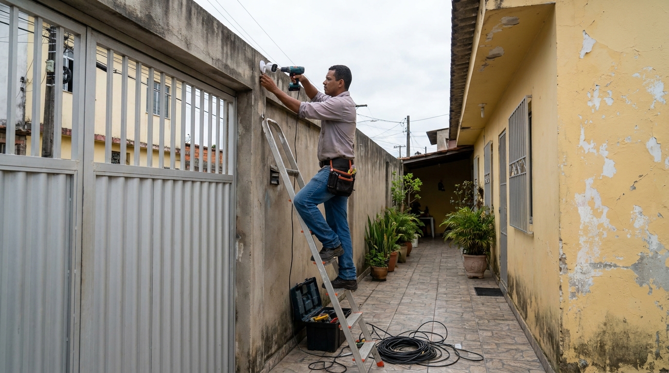 Instalacao de cameras de seguranca profissional em Teresina‑PI