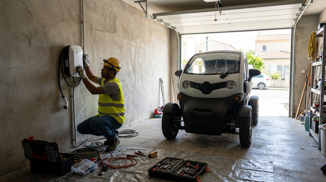 Instalacao de carregador de carro eletrico profissional em Teresina‑PI