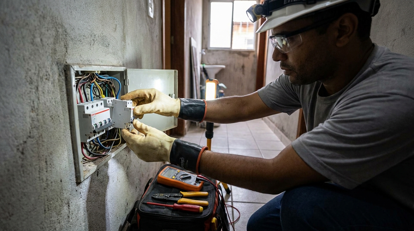 Instalacao de disjuntor profissional em Teresina‑PI