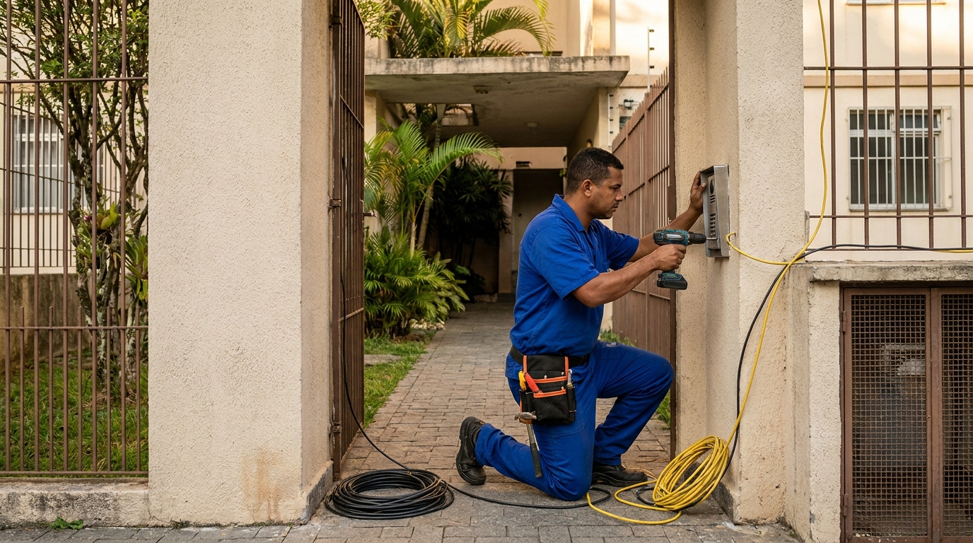 Instalacao de interfone profissional em Teresina‑PI