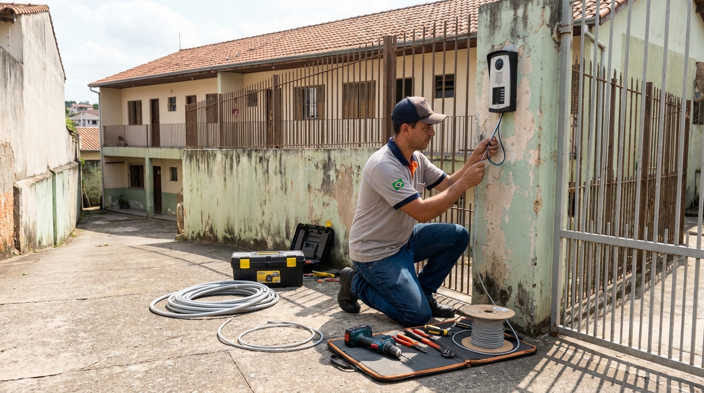 Instalacao de interfone residencial em Teresina‑PI