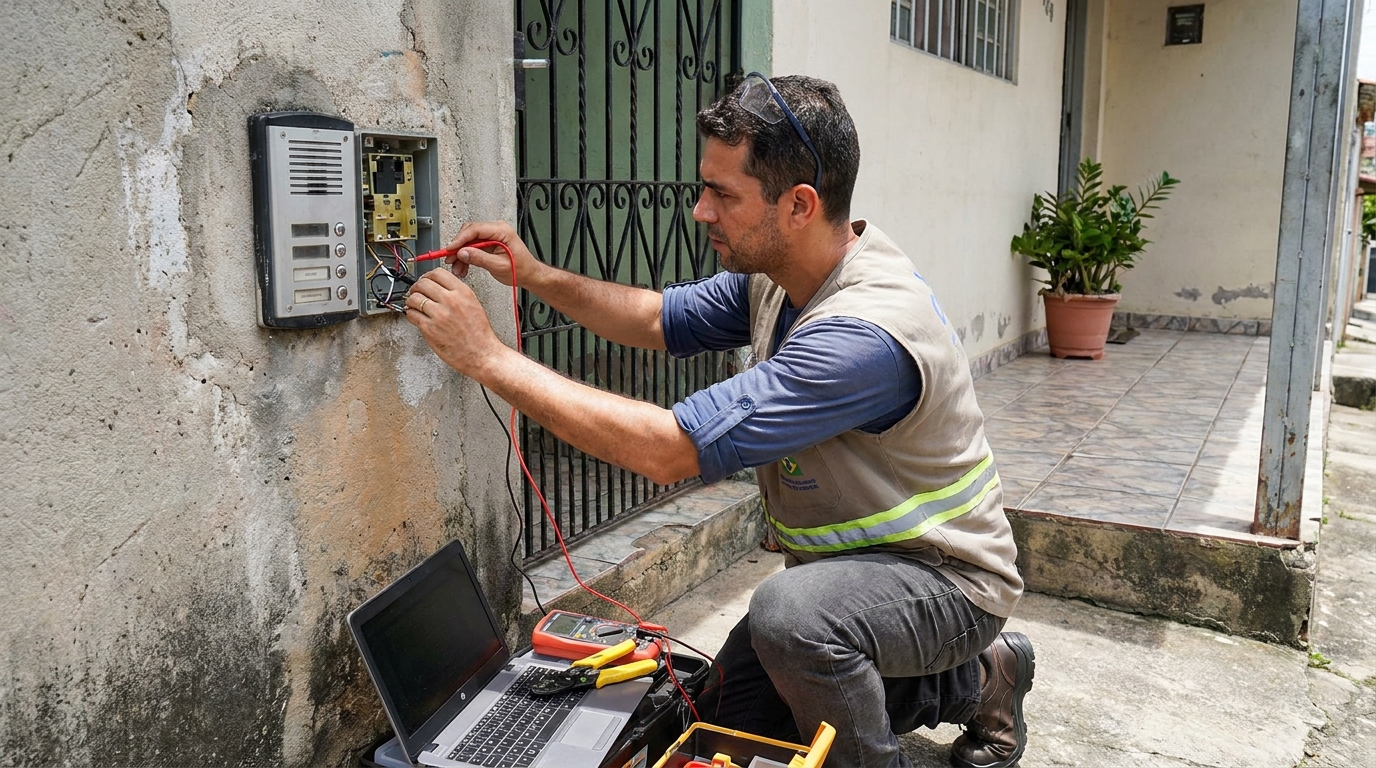 Reparo de interfone em Teresina‑PI
