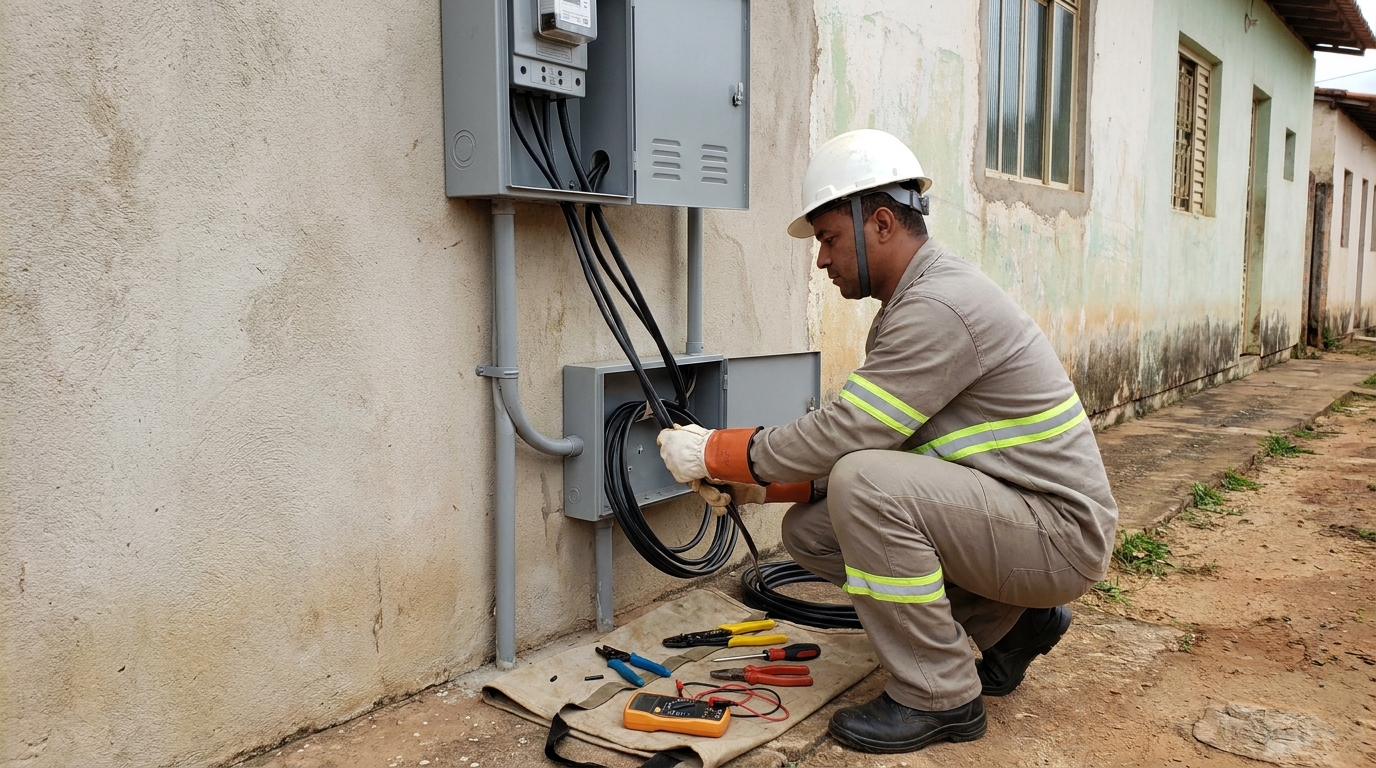 Troca de padrao de energia em Teresina‑PI